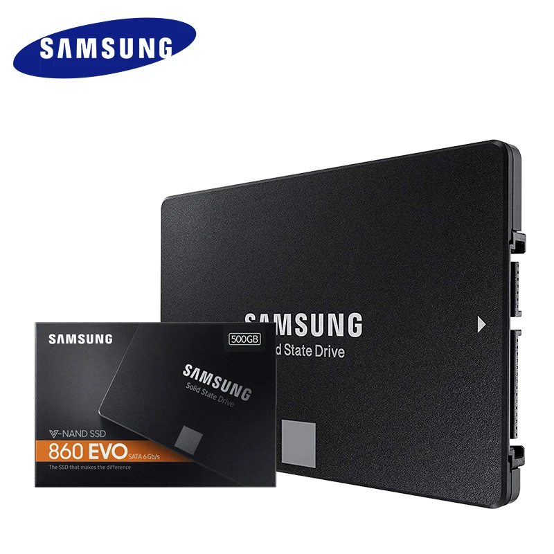 Samsung 860 EVO Internal Solid State Drive 250GB 500GB 1TB HDD Hard Disk HD SATA 3 2.5 inch SATA III SSD for Laptop Desktop PC