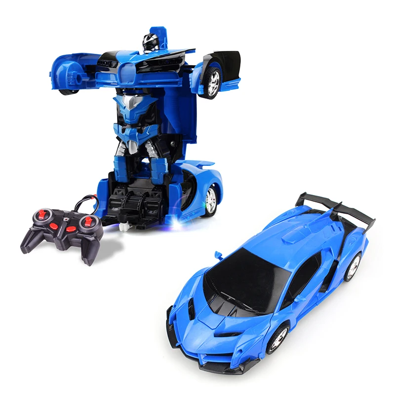 RC Car Wall Climbing Stunt Car Transformation Robots Remote Control Deformation Car RC Fighting Toys For Children Gift