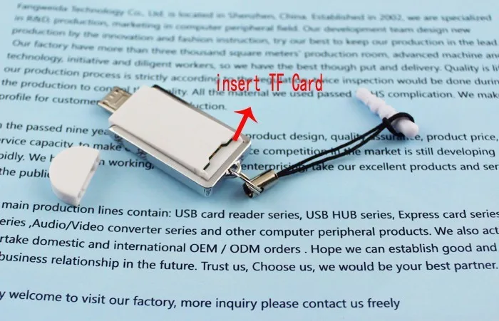 Мини 2in1 Micro USB ПК компьютер телефон USB 2,0 OTG карта микро SD/TF Reader адаптер для samsung Galaxy S7 S6 S5 край S4 S3 более