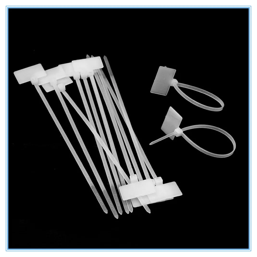 50 шт. нейлоновые бирки для галстука самоблокирующийся сетевой кабель на молнии обмотка петли провода ремни этикетка