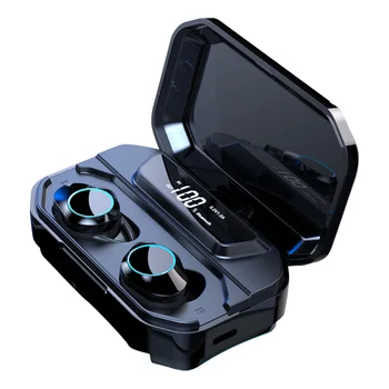 

FDBRO TWS 5.0 Bluetooth 9D Stereo Earphone Wireless Earphone IPX7 Waterproof Earphones 3300mAh LED Smart Power Bank Phone Holder