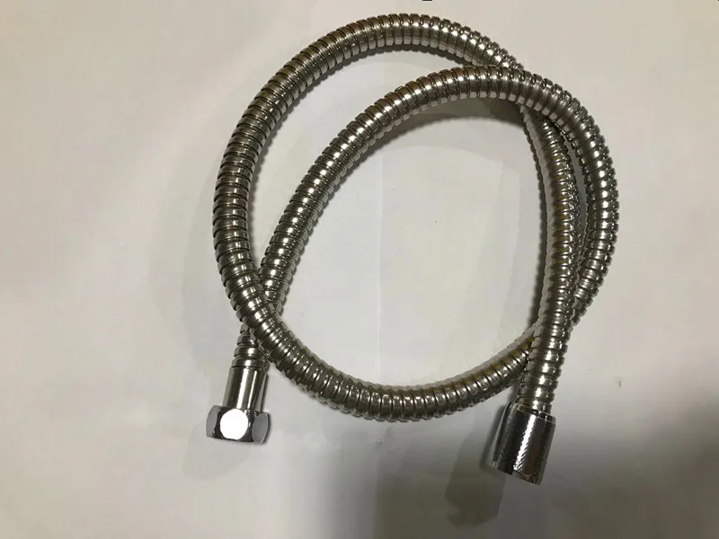 Replacement Anti twist Shower Hose 2m flexible Stainless Steel chrome shower head bathroom water