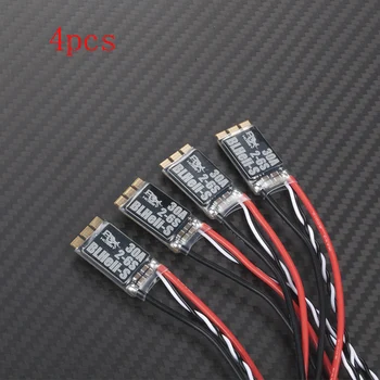 

4pcs BLHeli_S 30A ESC OPTO Electric Speed Controller 2-6S 2-4S Supports Damped Mode Oneshot125 Oneshot42 Multshot for RC FPV