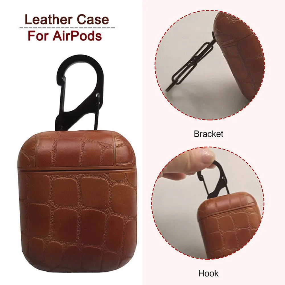 

Anti Falling Vintage Dust Proof Solid Earphone Case Skin Protective Cover Accessories Anti-lost Stone Pattern For Apple #25