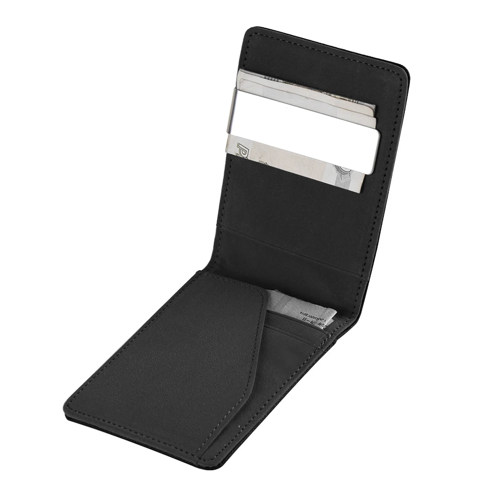 

Multifunction Fashion Unisex Women Men PU Leather Badge Holder Simple ID Credit Card Coin Holder 9 Colors Available