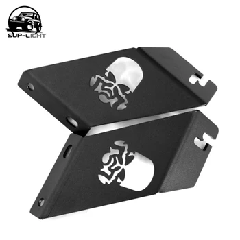 

pair A03 skull bracket lamp holder / projector Light Bar Hood Mount Kit Use for 20 inch single row led light bar