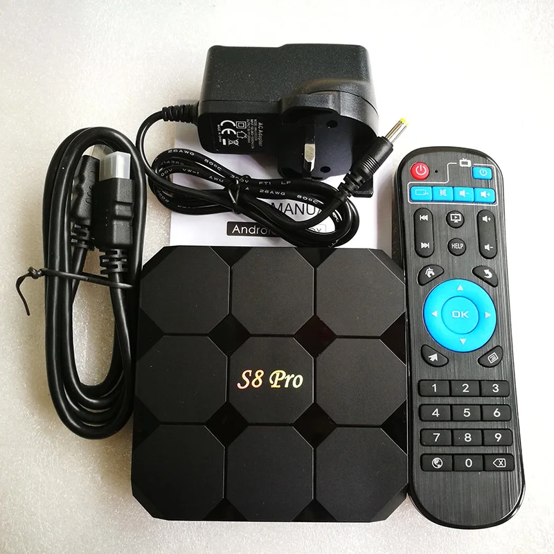 S8 Pro Android 7 1 Smart TV BOX Amlogic S905W 8 ГБ медиаплеер 4K H.265 2 4G WIFI IPTV box|arab free|tv box amlogicfree iptv |