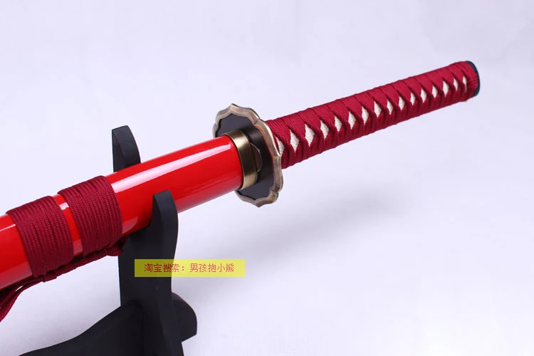 S0452 аниме HAKUOKI HAKUOUKI CHIKAGE KAZAMA SOUJI OKITA TACHI SWORD W/Красный ножной кард 41&quot|sword sword|sword