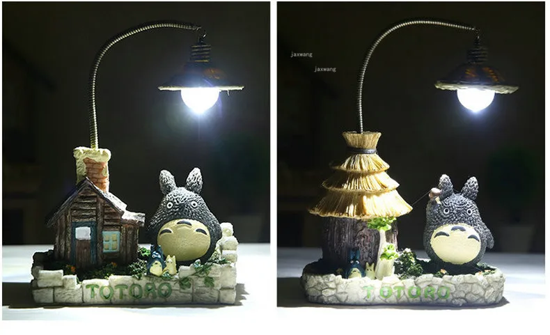 Милый ночник Totoro из смолы, Детская лампа, ночник, ночник, светодиодный светильник, детская комната, C9XQ3Z