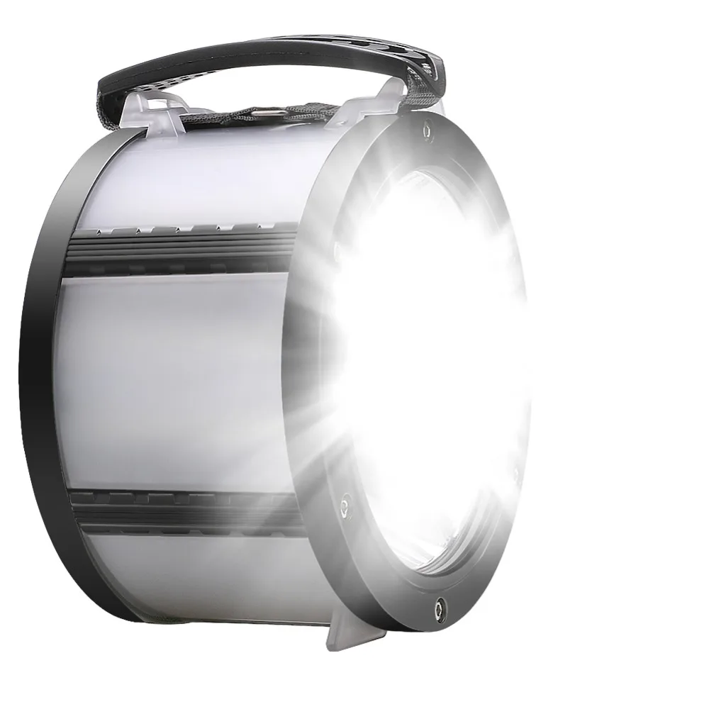 PANYUE Лидер продаж 1000LM портативный ручной прожектор для охоты светодио дный аккумуляторная аварийный поисковый фонарь 10800 мАч батареи
