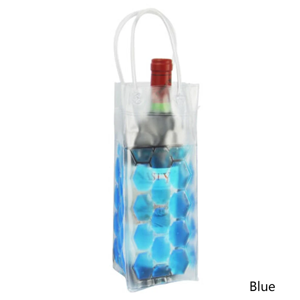 1PC Rapid Ice Wine Cooler PVC Beer Cooler Bag Outdoors Ice Gel Bag