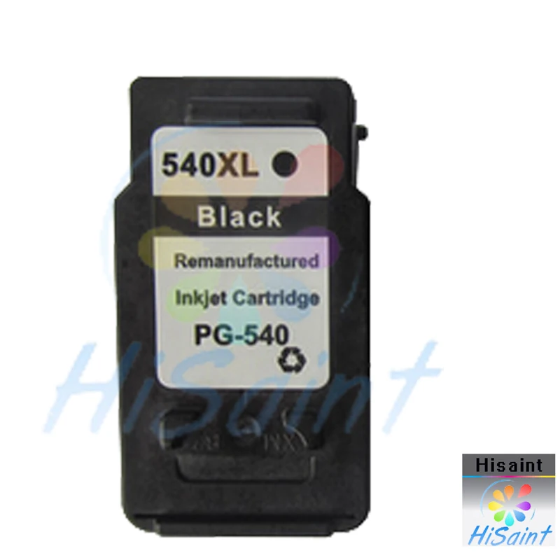 hisaint 1Pcs For 540 PG540XL Printer Ink Cartridge For Canon Pixma MG2150 MG2250 Inkjet Printer