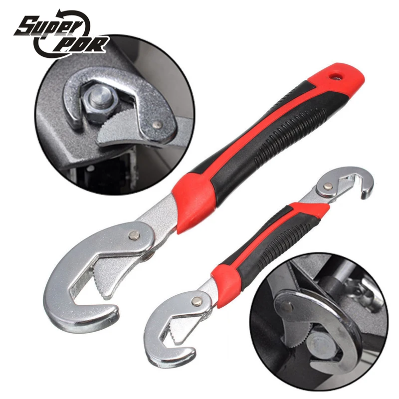 

Super PDR tools 2PC Adjustable Quick Snap'N Grip Wrench Universal Wrench Set