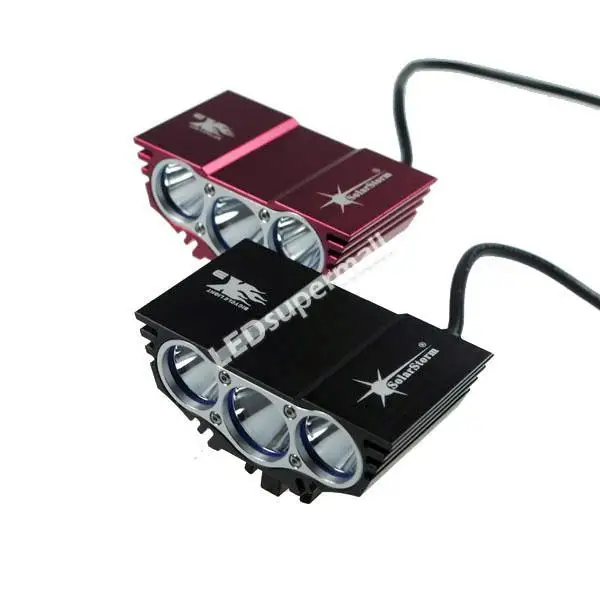 solar storm bike light x3