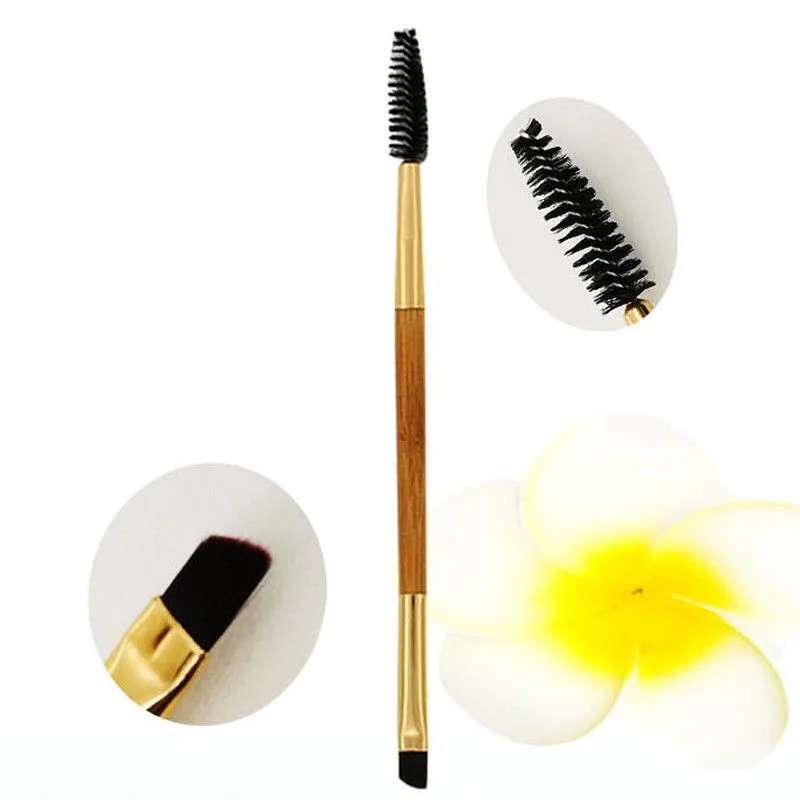 

Eyebrow Brush Pencil Brand Professional Double-headed Eyebrow Brush Wooden Makeup Brushes Eyelash Eyebrow Comb Pencil