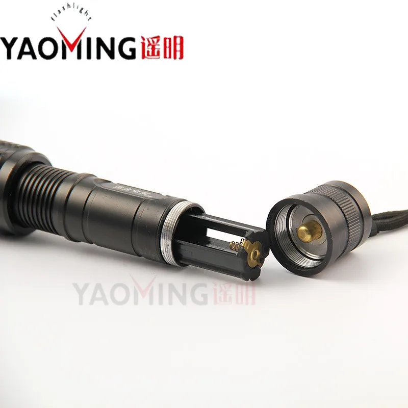 Профессиональный CREE xm-l T6 2000LM CREE LED Регулируемый фокус аккумуляторная тактический фонарь наружного освещения 18650 или 3 * aaa