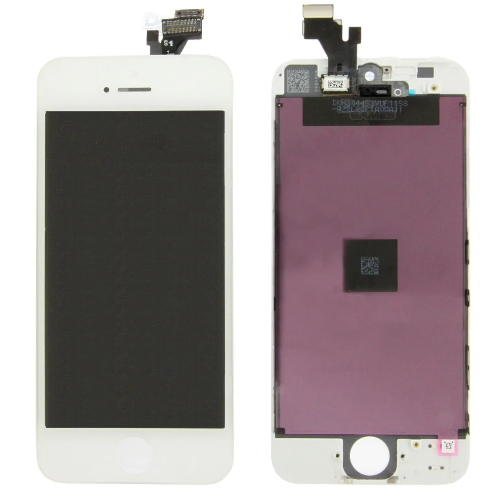 10 шт./лот для iPhone 5G ЖК-экран Замена дигитайзер дисплей сенсорный экран стеклянная