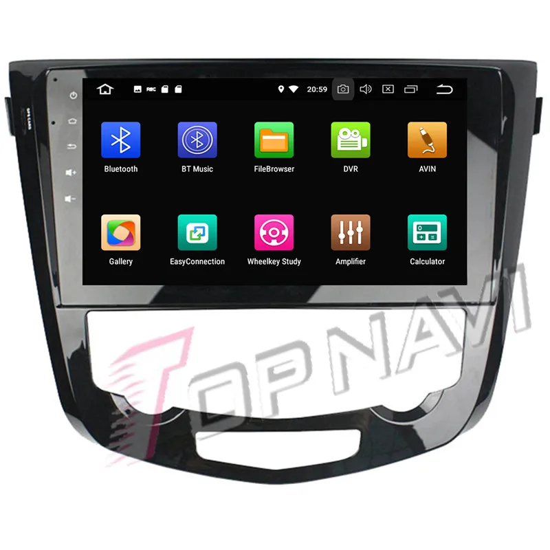 2 din car radio gps android For Nissan Qashqai 2014