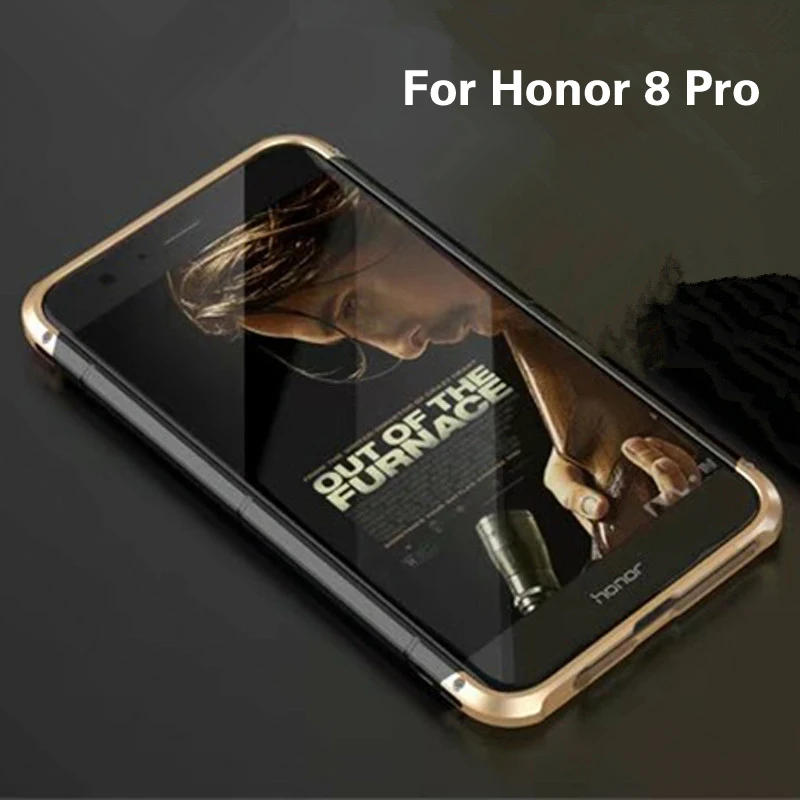 imágenes para Lujo Original de la Marca BOBYT Marco Del Metal de Aluminio + PC Duro armadura Anti-knock Back Casos de la Cubierta Para Huawei Honor 8 Pro caso imágenes para Lujo Original de la Marca BOBYT Marco Del Metal de Aluminio + PC Duro armadura Anti-knock Back Casos de la Cubierta Para Huawei Honor 8 Pro caso