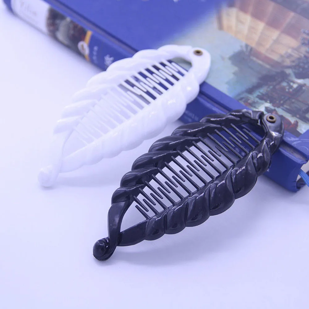 

New 1 PC Fashion Diffierent Design Fishtail Clip Lady Fish Folder Fishtail Clip Hairpin Headdress Banana Shape Hair Accessories