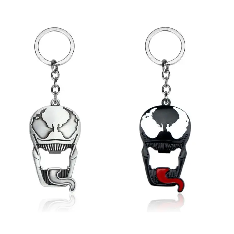 VENOM SPIDERMAN MOVIE Spider Man Eddie Brock Keychain cosplay MARVEL USA
