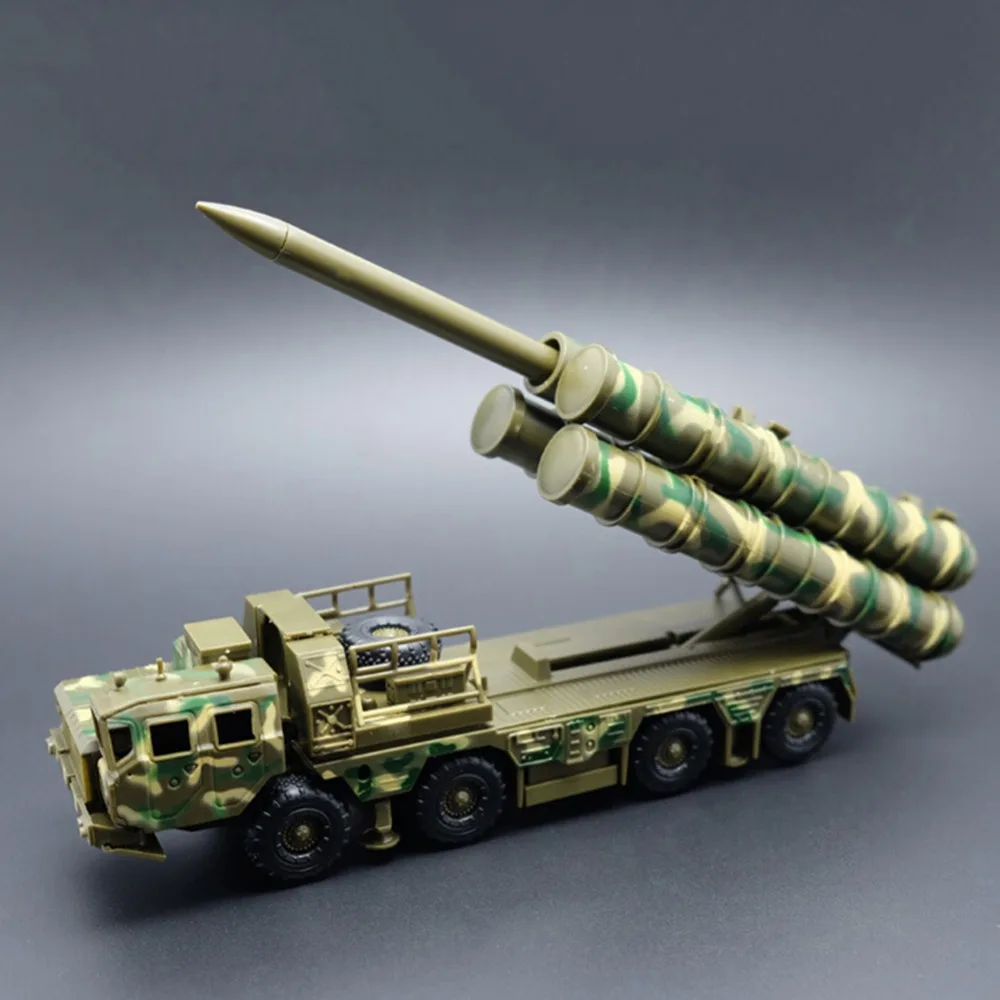 

1:72 Russian S-300 Missile Launcher Military Assembly Model Random Color