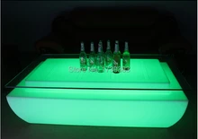 Remote Control led light table living room furniture luxury hotel KTV bar tables remote charging square coffee table Remote Control led light table living room furniture luxury hotel KTV bar tables remote charging square coffee table