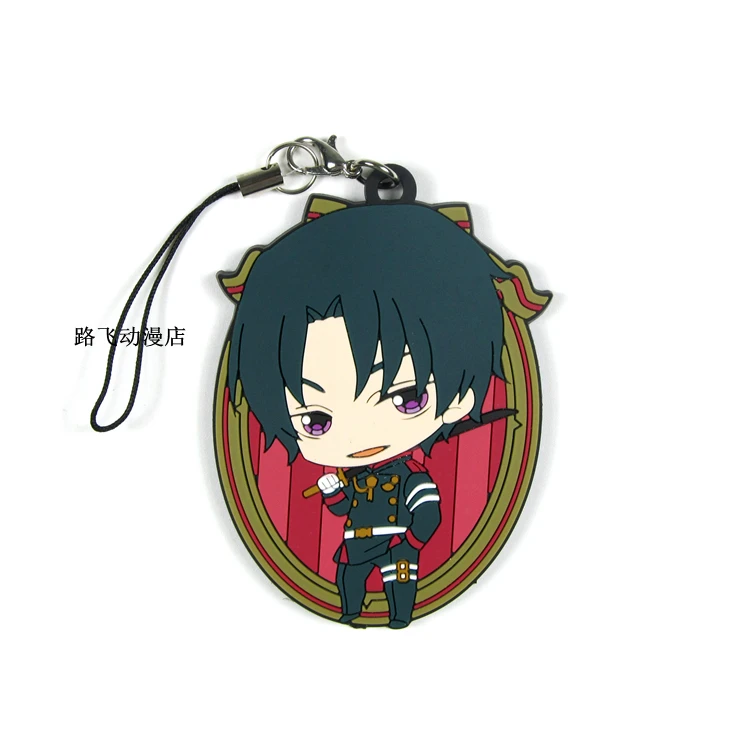 Экшн фигурка Yuichiro Hyakuya Hiiragi Shinoa Yoichi Saotome Shiho Kimizuki аниме резиновый брелок подвеска 6