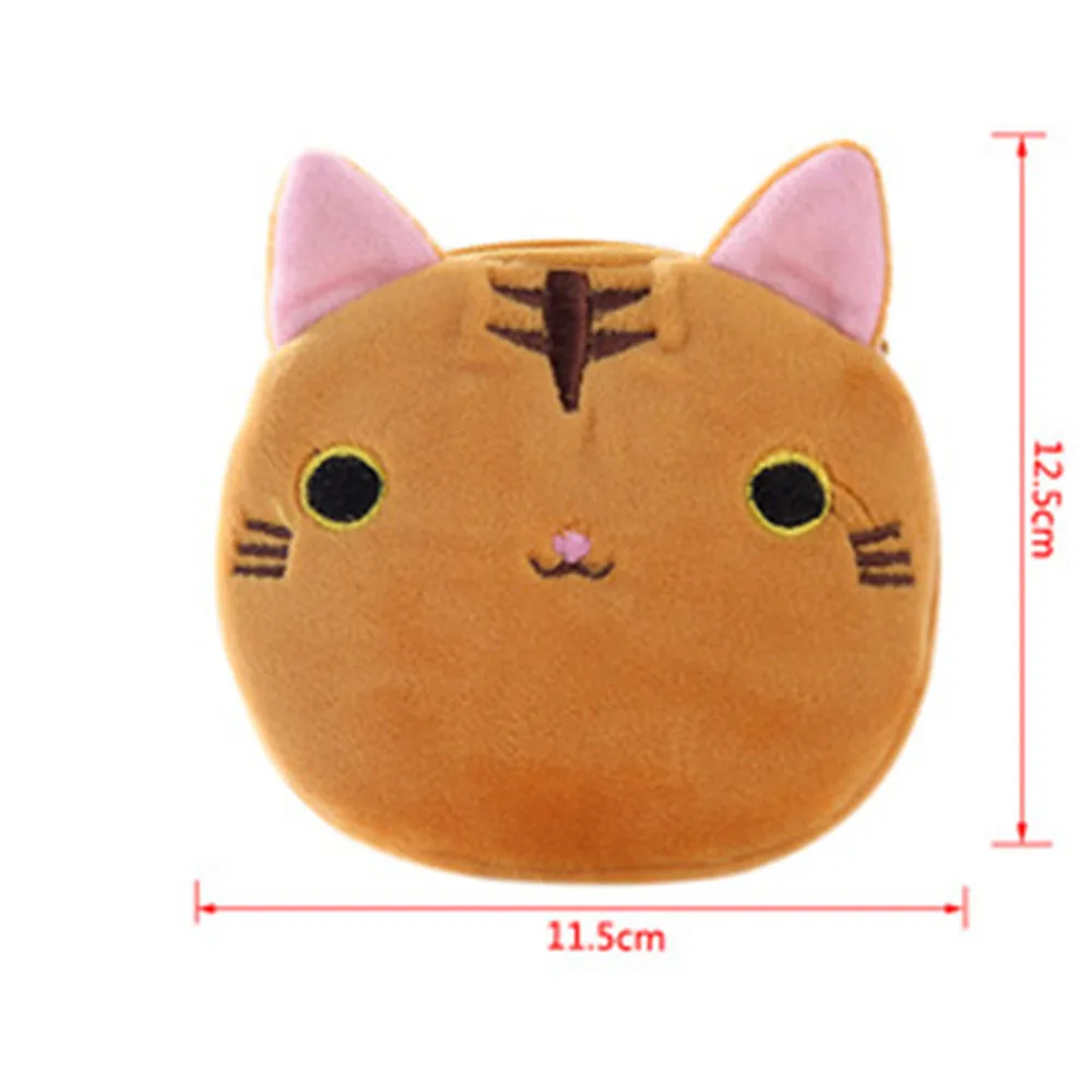 Kawaii портмоне «кошка» качество 6 цветов для монет маленький 10 см брелок на подарок кошелек для монет сумка