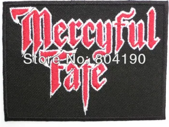 

MERCYFUL FATE Logo Music Band Iron On/Sew On Patch Tshirt TRANSFER MOTIF APPLIQUE Rock Punk Badge Wholesale