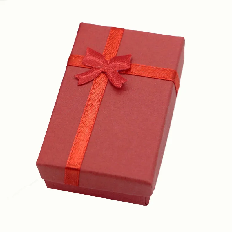 Acquista Regalo per scatola aperta con coperchio quadrato per esposizione di anelli per orecchini di gioielli in Italia a partire da 1.99