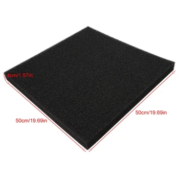 

Aquarium Activated Carbon Foam Pad Filter Aquarium Square Filtration Sponge Sheet Aquarium Fish Tank Filter Practical-W110