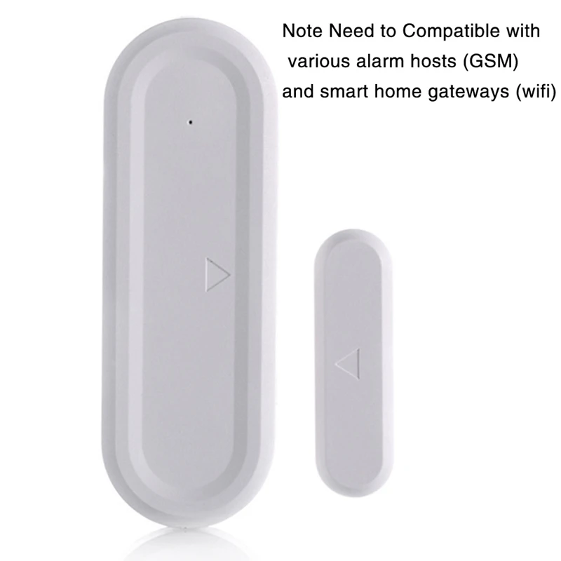 

Remote Wireless Door Detector Contact Sensor Magnetic Sensor Compatible with Alarm Hosts GSM and Smart Home Gateways Wifi
