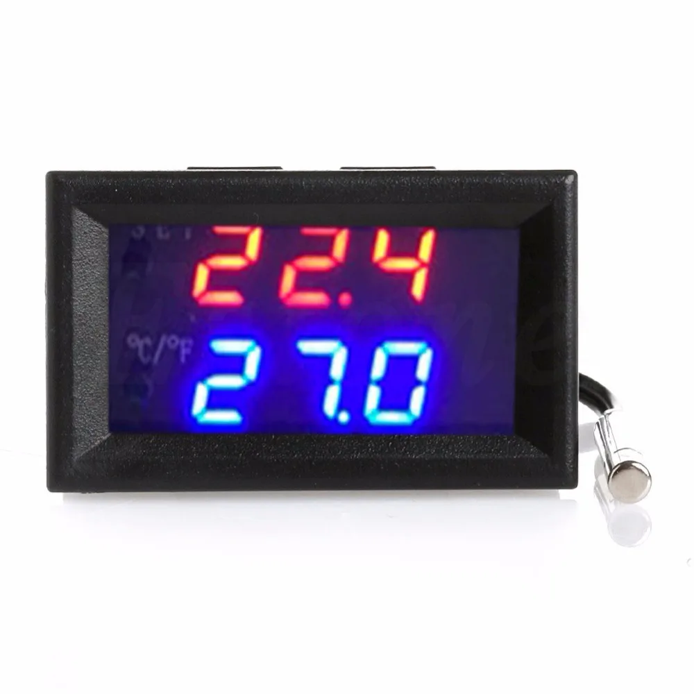 

DC 12V -50-110 degree W1209WK Digital thermostat Temperature Smart Control Sensor Free Shipping