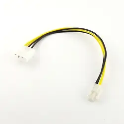 3 шт. IDE 4-контактный Molex P3 к P4 12 В ATX Мощность Материнская плата ПК Мощность Переходный кабель