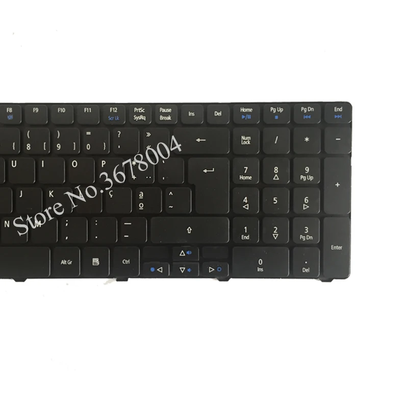 Фото Для Acer Aspire 5738 5738 г 5810 5252 7739 7739g 7739Z 7739ZG 8940 5560(15') 5560G 5253G 5250 7540G португальский PO Клавиатура ноутбука №4