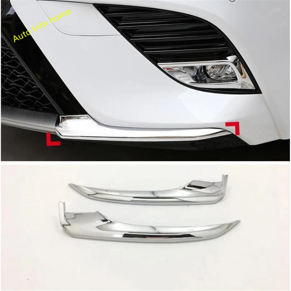 Lapetus передний бампер Защитная угловая панель декоративная отделка Подходит для Toyota Camry яркий/углеродное волокно ABS