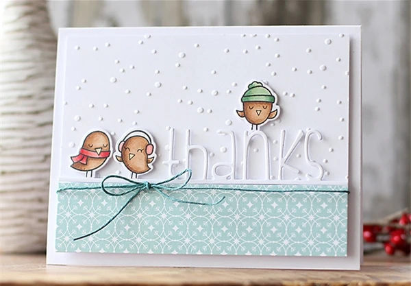 

Thanks line Metal Cutting Dies Stencils for DIY Scrapbooking/photo album Decorative Embossing DIY Paper Cards 38
