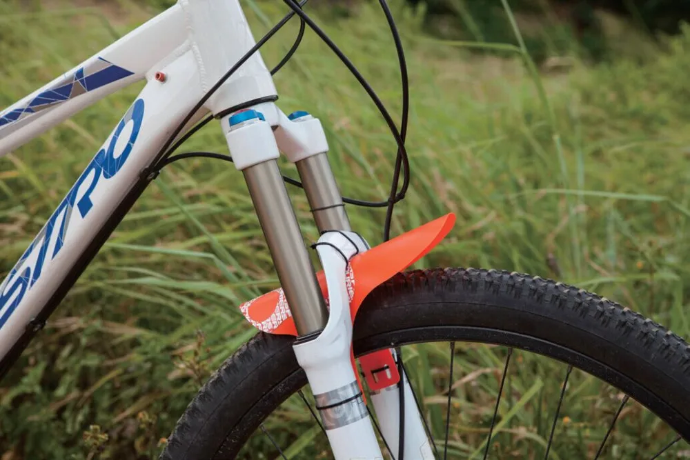 1 шт. Fouriers велосипед передняя вилка крылья защита от грязи MTB Mudguard PP 28g Multicolors