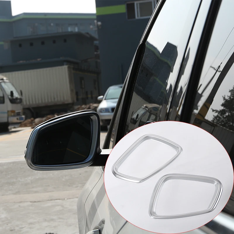 Rear View Back Side Mirror Trim For BMW X1 F48 2016 2017 Chrome Trim Accessories