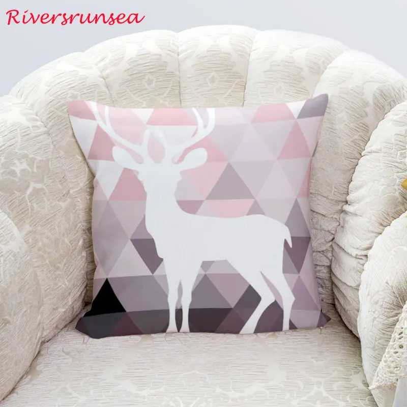 بسيط الأزياء الكرتون الحيوان Coushion يغطي المخدة سيارة كنبة مكتب كرسي المنزل ديكور رمي الوسائد