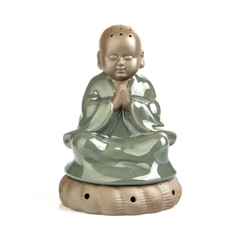 

Large little monk censer vows Ceramic plate of incense burner Ta smoked incense burner There are tea pet furnishing articles