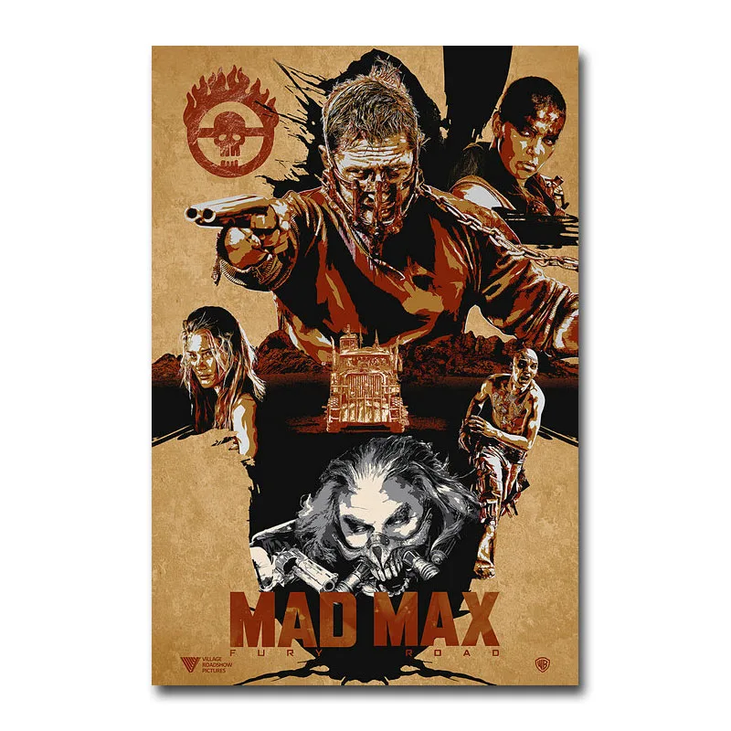Художественный шелк или холст с принтом Mad Max Fury Road Hot Movie Poster 13x20 24x36 дюймов для украшения комнаты-003 - Цвет: Picture 7