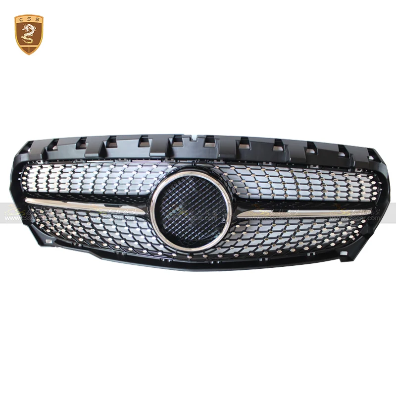 

For Mercedes Benz CLA class W117 2014 2015 2016 ABS Plastic Diamond Grill CLA180 CLA200 CLA220 CLA250