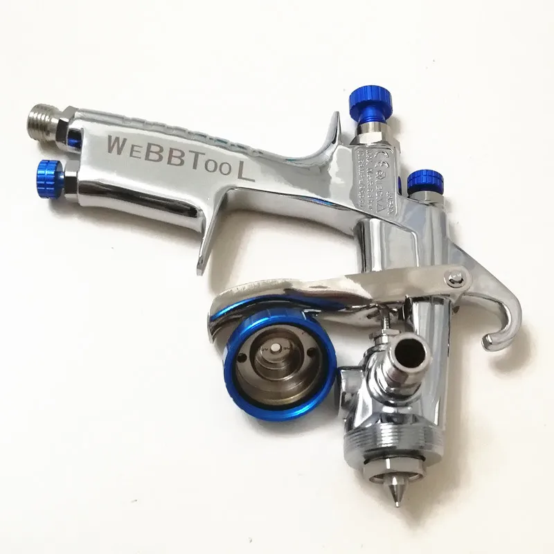 Genuine qr cod W-101 Spray Gun 134G  w101 HVLP Manual Paint spray Gun Gravity  1.0/1.3/1.5/1.8mm  Furniture Car Coating Painting