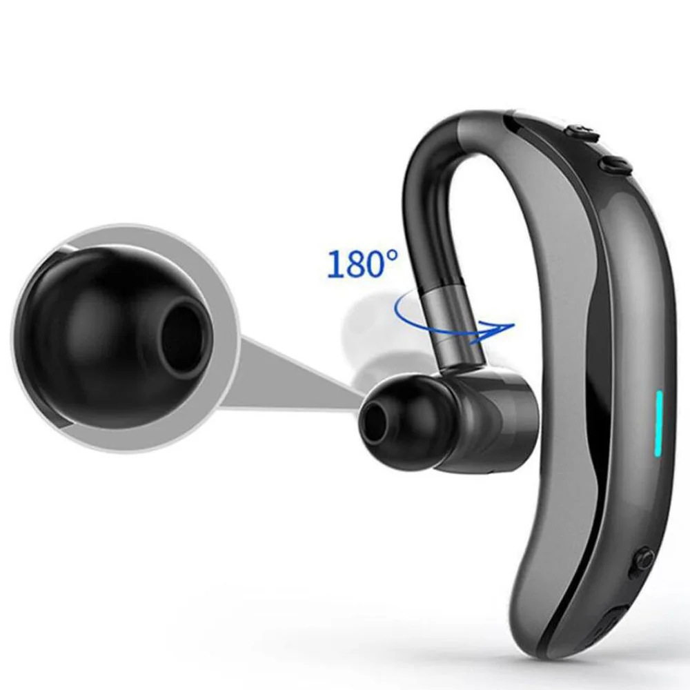 

Waterproof IPX7 Bluetooth earphone with Built-in HD Mic Charging Case Earbuds Stereo Wireless sports Mini earphones F600 Black