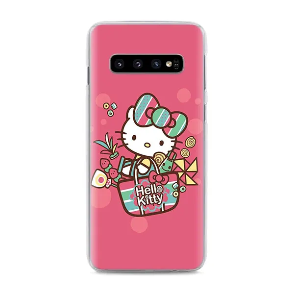 Hello kitty Phone Transparent Case for Samsung Galaxy S8 S9 S10 Plus ...