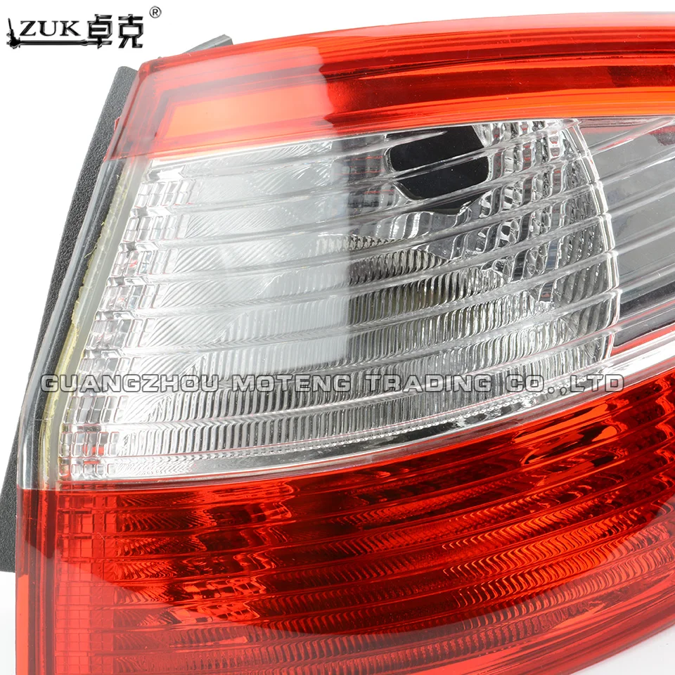 ZUK 2 шт. внешний задний бампер задний фонарь наружный стоп-сигнал тормозной фонарь для Ford Fiesta Sedan 2013 задние фонари