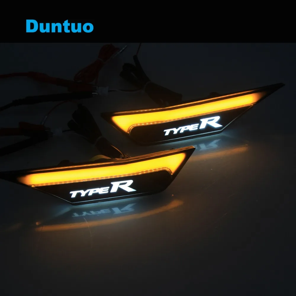 Fender Light LED Turn Signal Light Running font b Lamp b font For 2016 2017 2018