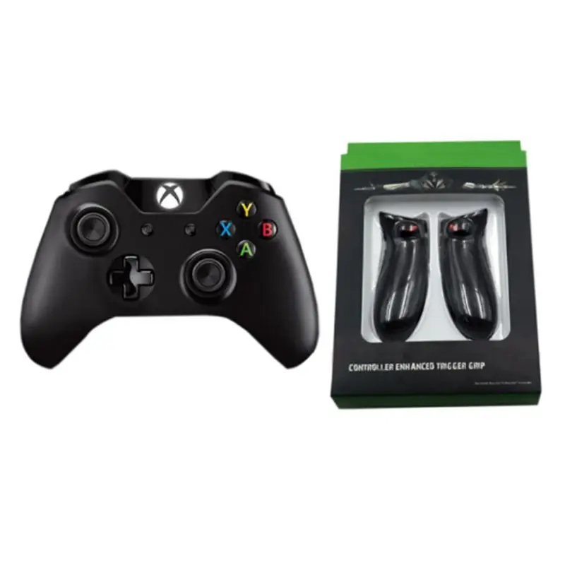 

1 pair Trigger Grips for Xbox One Controller Quickshot for Xbox One, Xbox One S and Xbox One X Handle Game 3D texture Soft Touch